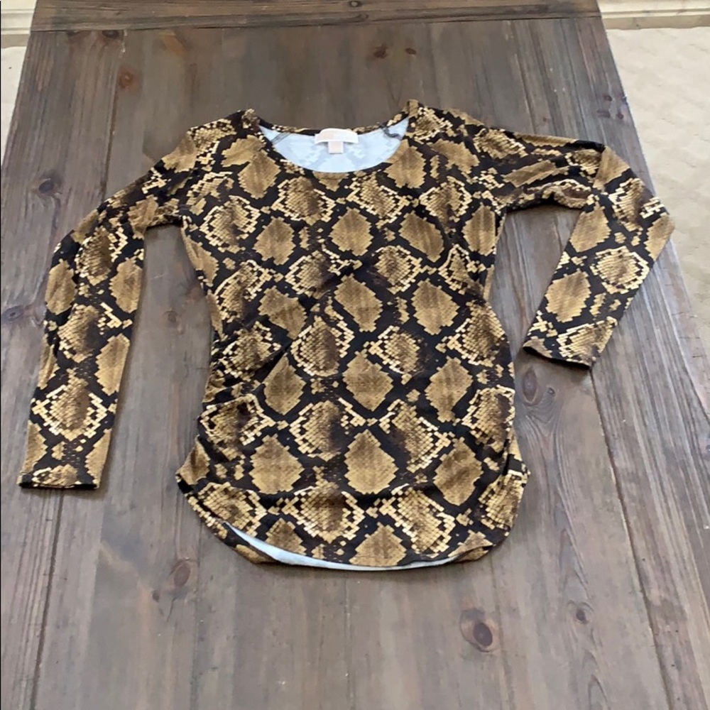 Michael Kors Snake Pattern Top - image 1